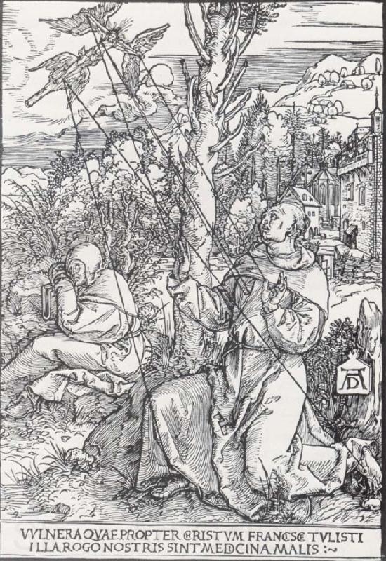 Albrecht Durer St.Francis Receiving the Stigmata Germany oil painting art